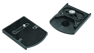 Schnellwechselplatte mit 1/4" und 3/8" Schraube