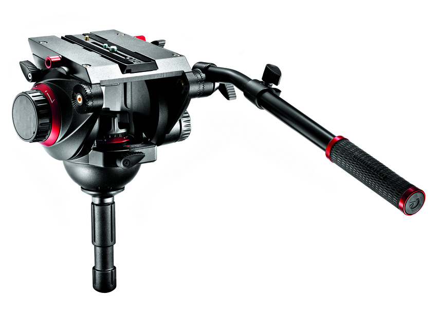 Pro Fluid-Video-Neiger mit Gleitplatte