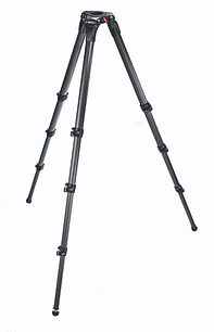 MPRO Carbon Videostativ mit 75mm Halbschale, 4 Segmente