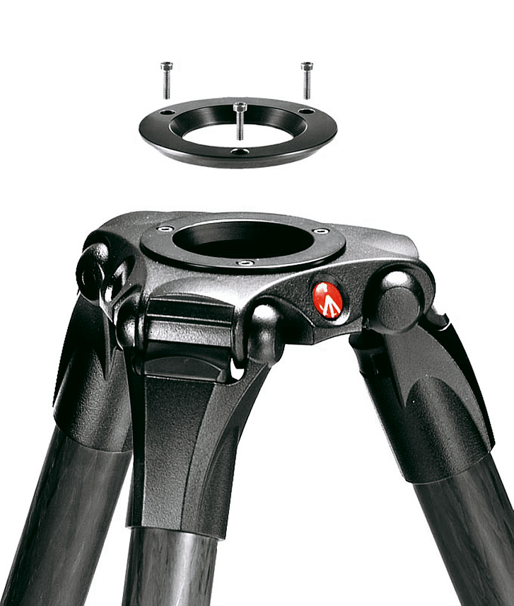 MPRO Carbon Videostativ mit 75mm Halbschale, 4 Segmente