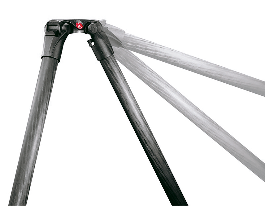 MPRO Carbon Videostativ mit 75mm Halbschale, 4 Segmente