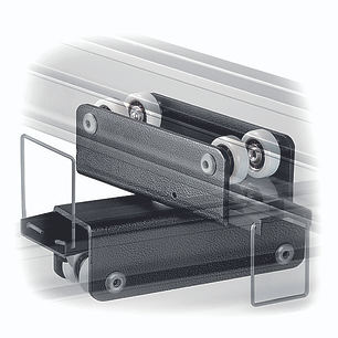 DOUBLE CARR W/BRAKE BLK (0922)
