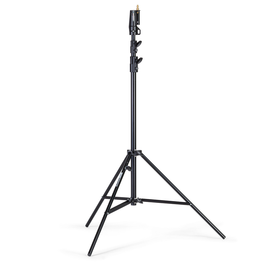 Senior Aluminium Lampenstativ schwarz