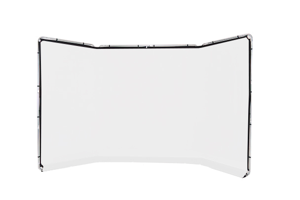 Panorama Hintergrund 4m (Weiss)