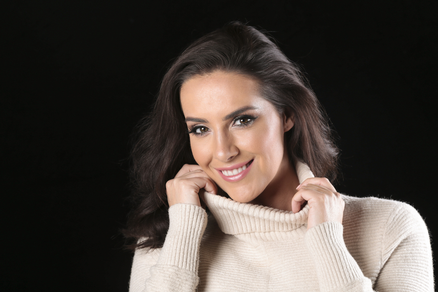 Falthintergrund Doppelseitig Schwarz/Grau 180x215cm