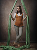 EzyFrame Vintage Hintergrundbespannung, 2 x 2,3 m, Walnut