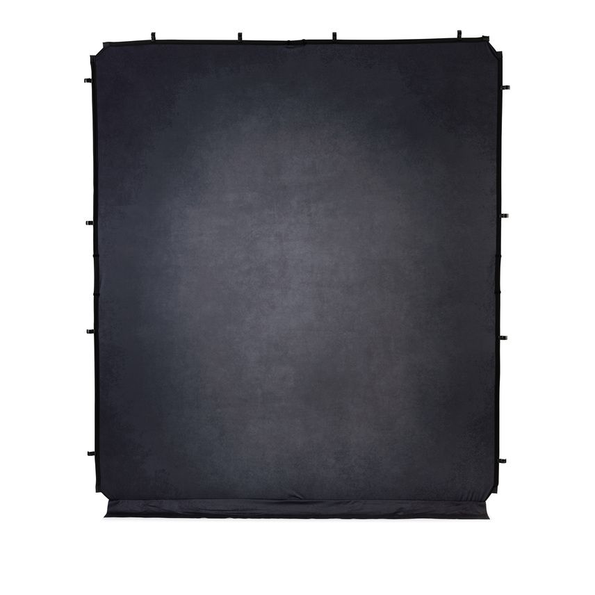 EzyFrame Vintage Hintergrundbespannung, 2 x 2,3 m, Pewter