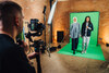 EzyFrame Hintergrund 2 m x 2,3 m Chromakey Grün