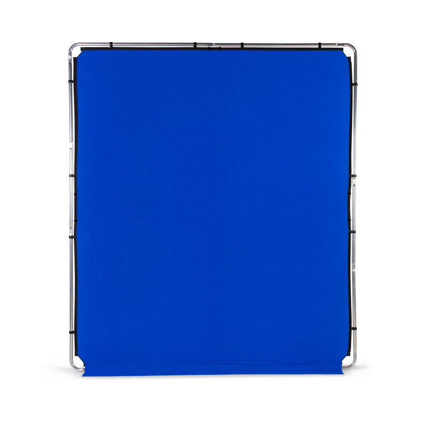 EzyFrame Hintergrund 2 m x 2,3 m Chromakey Blau