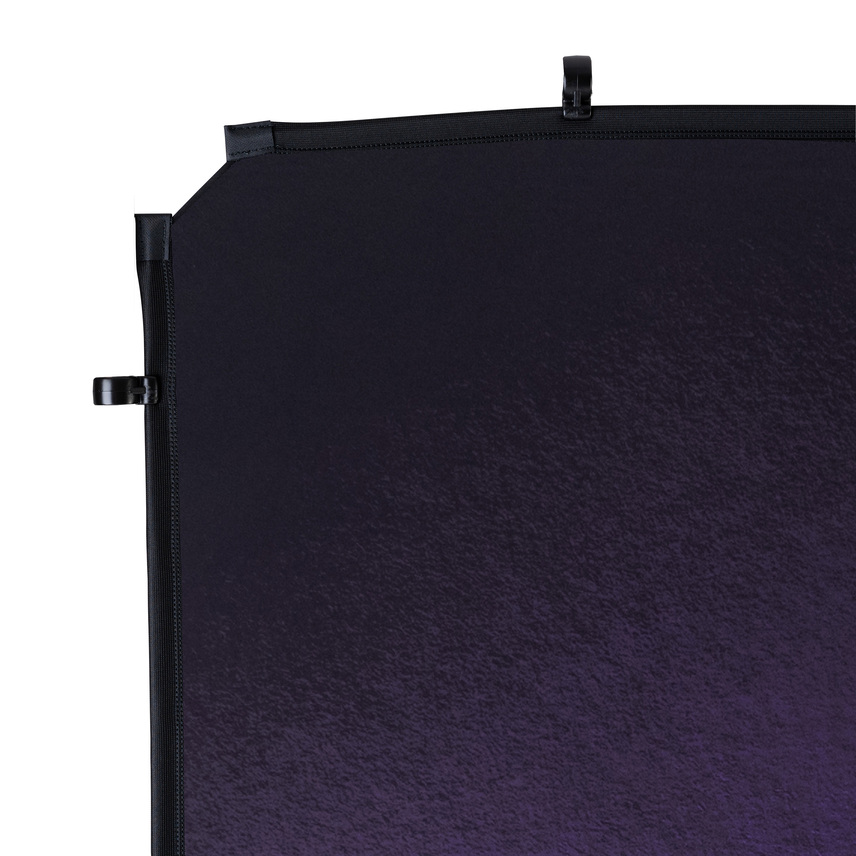 EzyFrame Vintage Hintergrundbespannung, 2 x 2,3 m, Aubergine