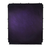 EzyFrame Vintage Hintergrundbespannung, 2 x 2,3 m, Aubergine