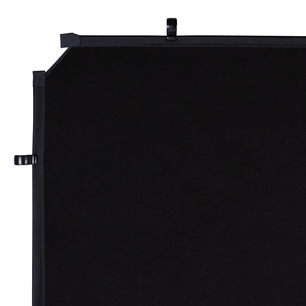 EzyFrame Hintergrund Cover 2 m x 2,3 m Schwarz