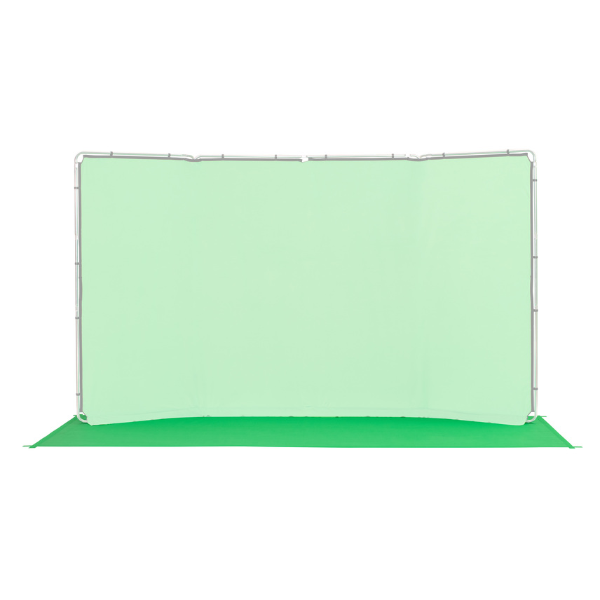 Vinyl Bodenstreifen 1.37m x 4m Chromakey Grün