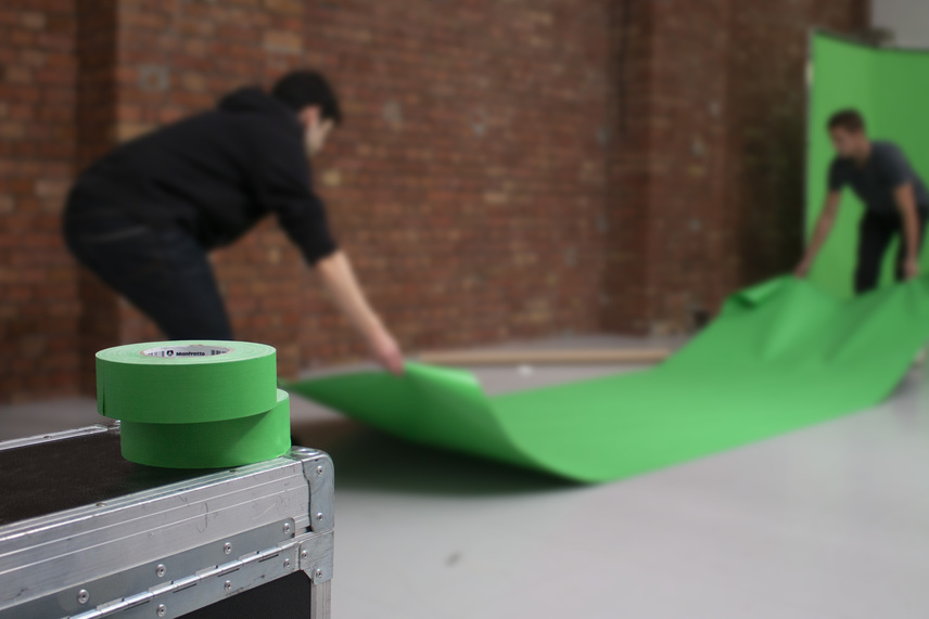 Gaffer Tape 50mm x 50m Chromakey Grün