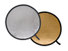 Rundreflektor Silber/Gold 75cm