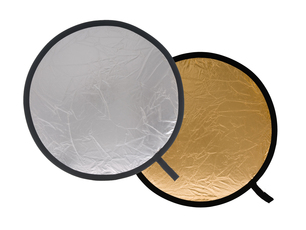 Rundreflektor Silber/Gold 95cm