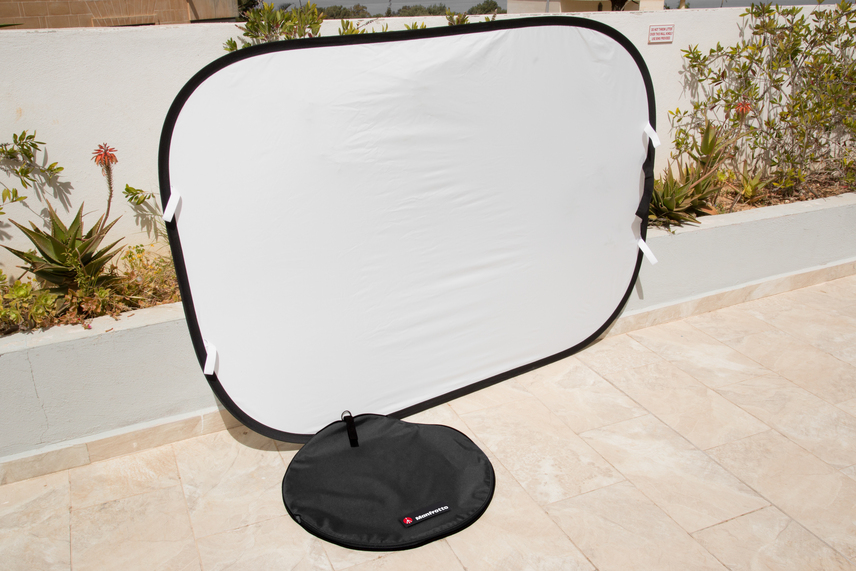 Faltreflektor Diffuser 2 Blenden 180x125cm