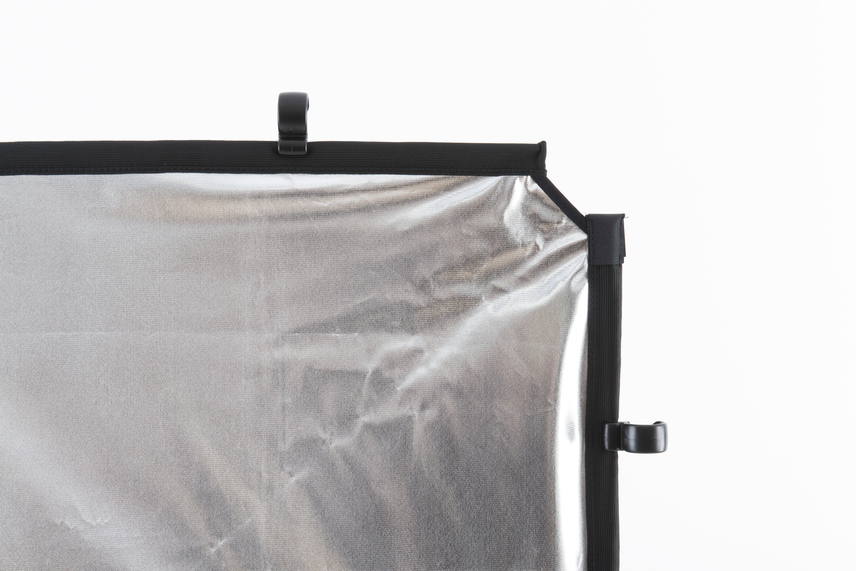 Skylite Rapid Stoff 1.5x1.5m Silb/Weiss