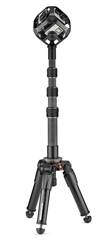 Virtual Reality Aluminium Stativ mit Halbschale