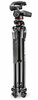 290 Dual Alu Stativ mit 3-Wege-Neiger, 3 Segmente