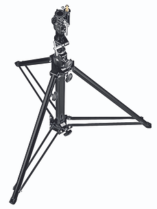 Aluminium Verfolgerstativ, schwarz