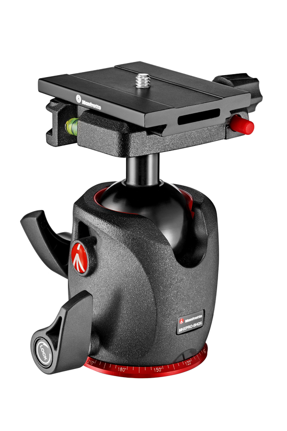 XPRO Magnesium Kugelkopf mit Top Lock Schnellwechselplatte