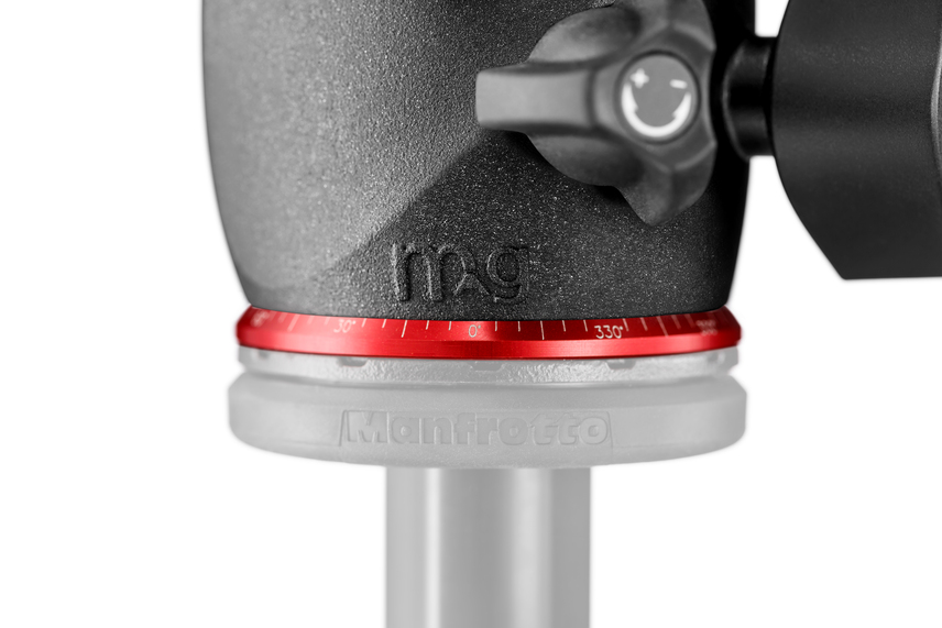XPRO Magnesium Kugelkopf mit Top Lock Schnellwechselplatte