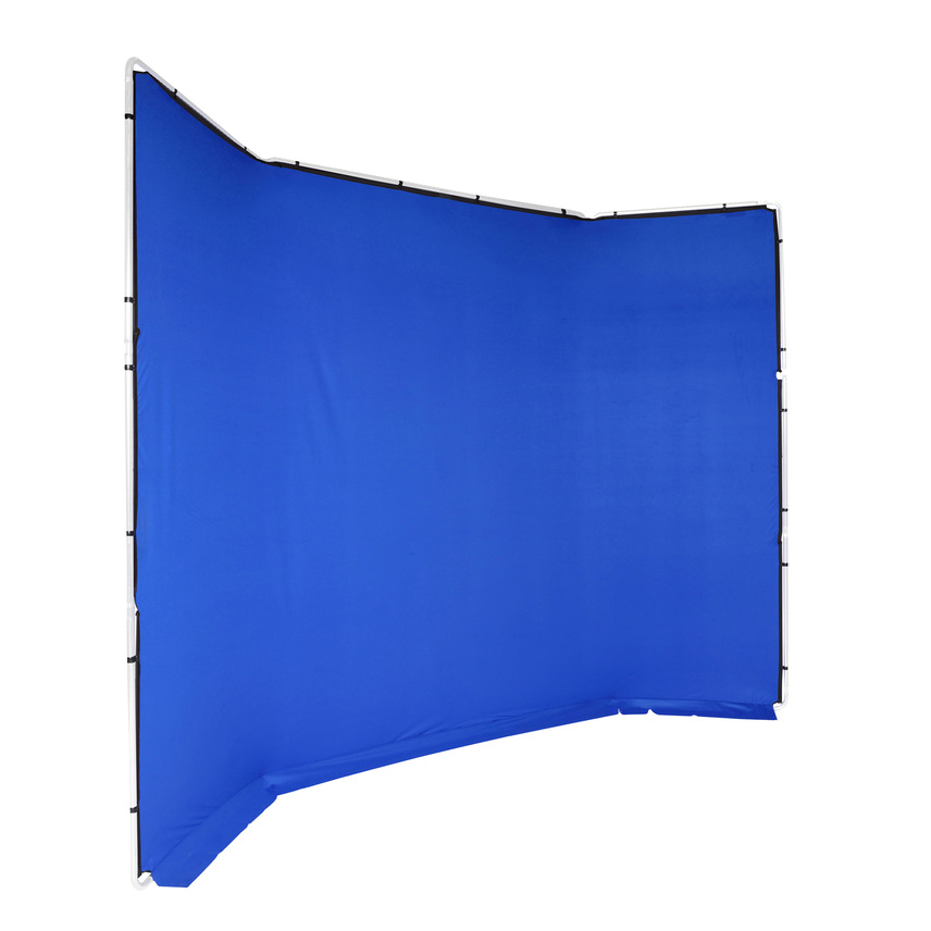 Bespannung für Manfrotto Chroma Key FX 4 x 2,9 m, Blau