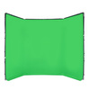 Hintergrund-Kit Manfrotto Chroma Key FX 4 x 2,9 m, Grün