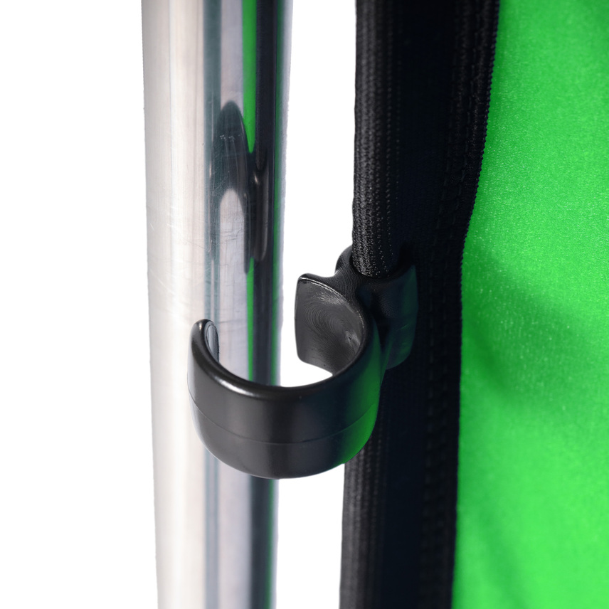 Hintergrund-Kit Manfrotto Chroma Key FX 4 x 2,9 m, Grün