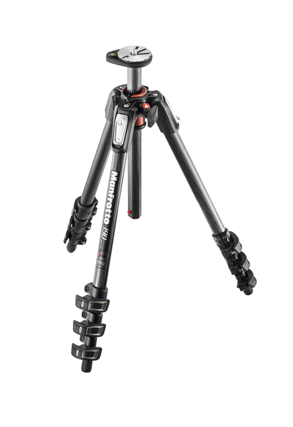 190 Carbon Stativ QPL, 4 Segmente