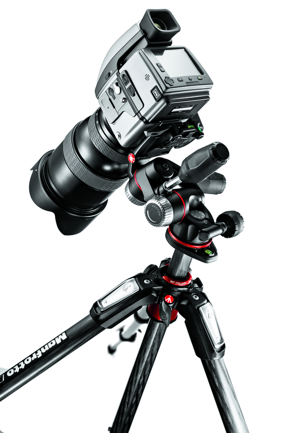 055 Carbon Stativ QPL, 3 Segmente