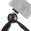PIXI Mini-Stativ, schwarz (Hergestellt in Italien)