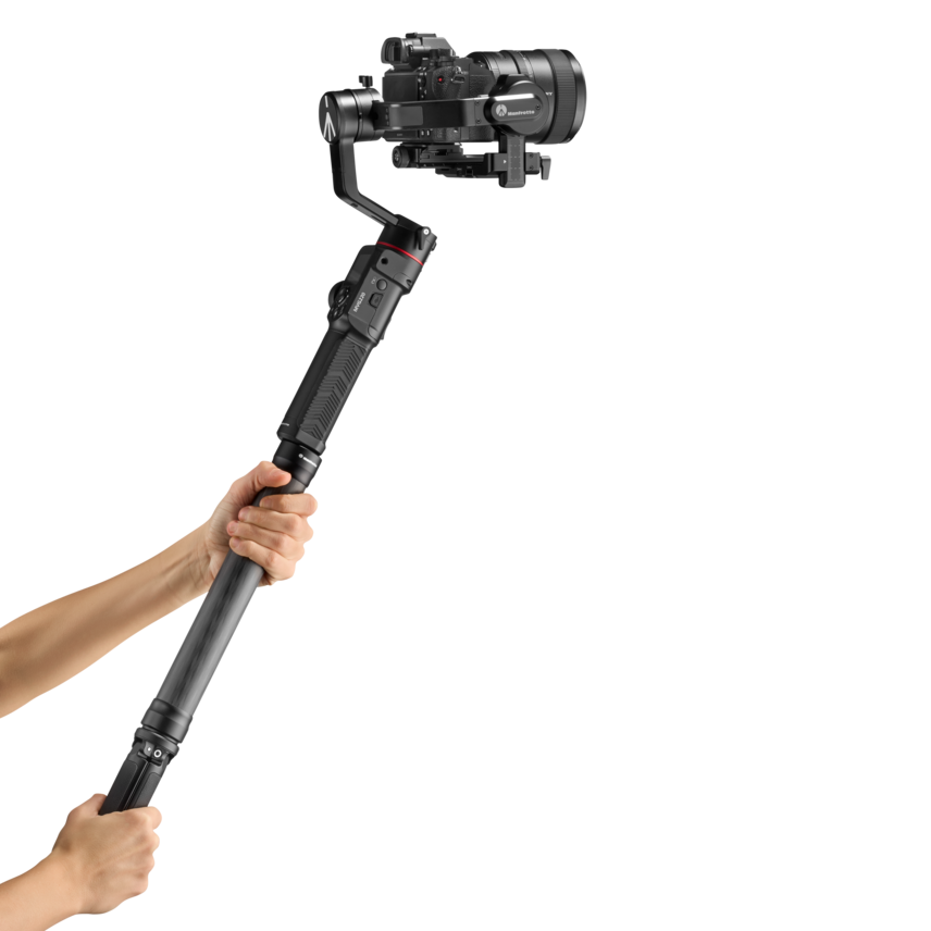 Ausziehgriff aus Carbonfaser für Manfrotto Gimbals