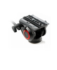500 Fluid-Video-Neiger mit flacher Basis