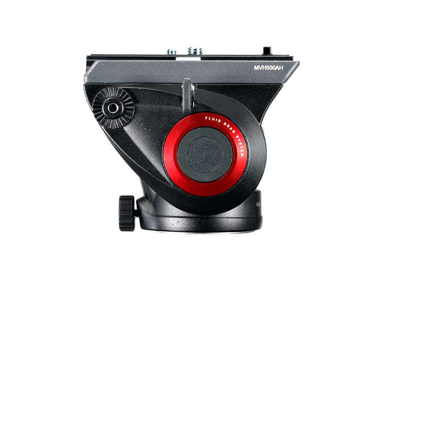500 Fluid-Video-Neiger mit flacher Basis