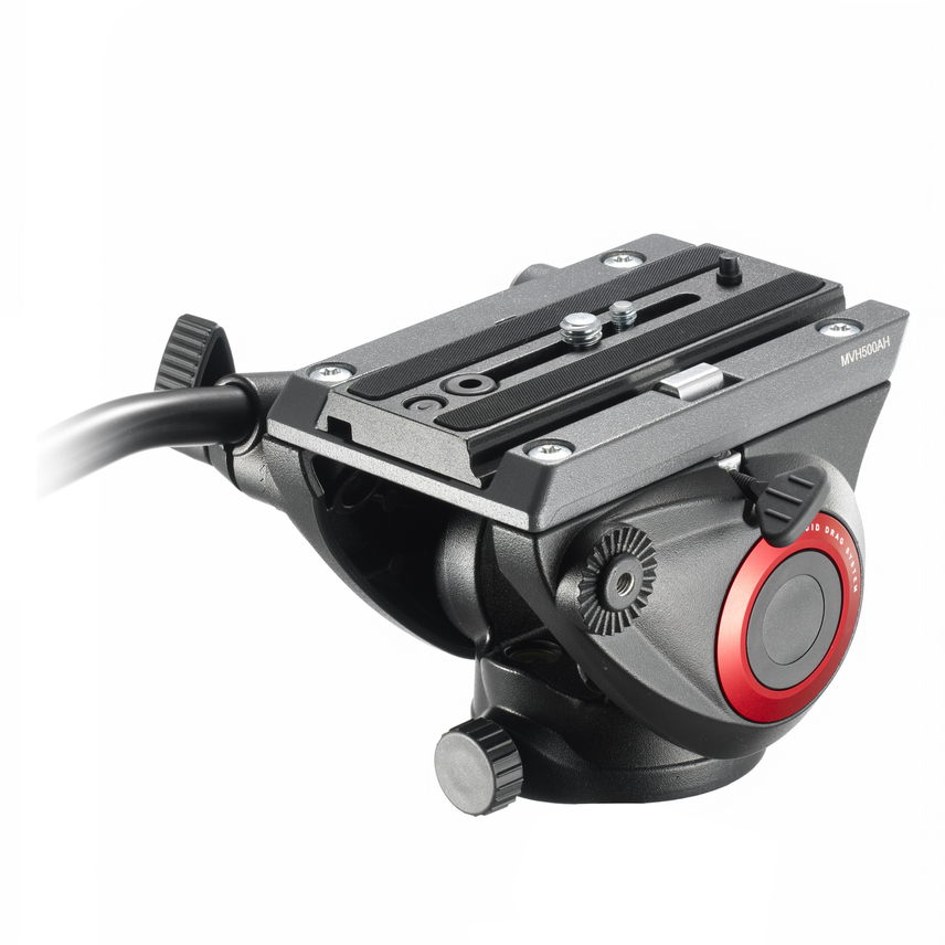 500 Fluid-Video-Neiger mit flacher Basis
