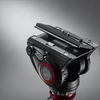 500 Fluid-Video-Neiger mit flacher Basis