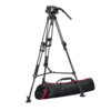 Videokopf Manfrotto 509 Pro mit Stativ 645 Fast Twin Alu