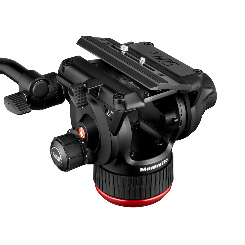 Fluid-Videokopf 504X mit flacher Basis