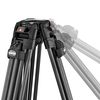 Videokopf Nitrotech 608 mit Stativ 645 Fast Twin Carbon
