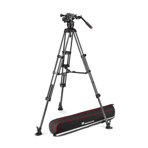 Nitrotech 608 Carbon Video-Stativ mit Mittelspinne