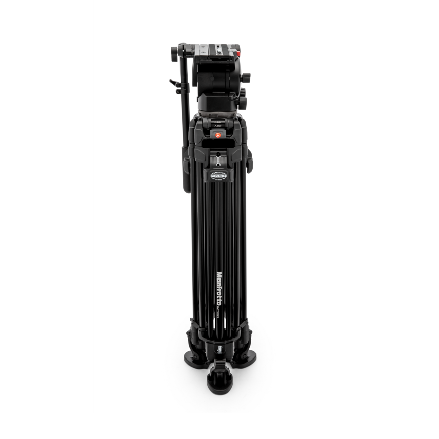 Videokopf Manfrotto 526 Pro mit Stativ 645 Fast Twin Alu