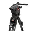 Videokopf Manfrotto 526 mit Stativ 645 Fast Twin Carbon