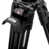 Videokopf Manfrotto 526 mit Stativ 645 Fast Twin Carbon