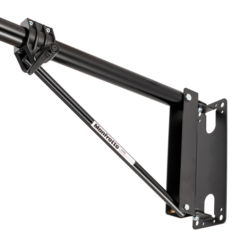 Wandgalgen Schwarz 1,2-2,1 m