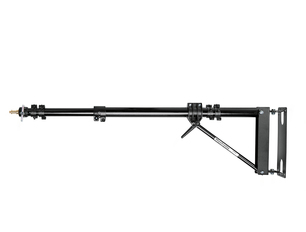 Wandgalgen Schwarz 0,7-1,2 m