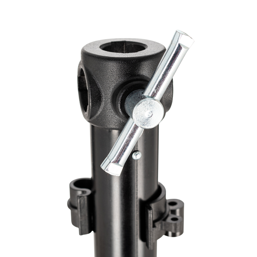 Wandgalgen Schwarz 1,2-2,1 m