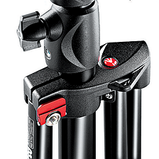 Master Alu Lampenstativ 3er-Set, schwarz mit Luftfederung