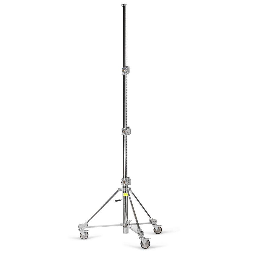Avenger Strato Safe Crank-Up Stativ Harte Rollen, bremsbar